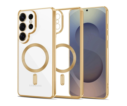 Etui / obudowa na smartfona Tech-Protect Magflex Magsafe Galaxy S26 Ultra Shiny Gold